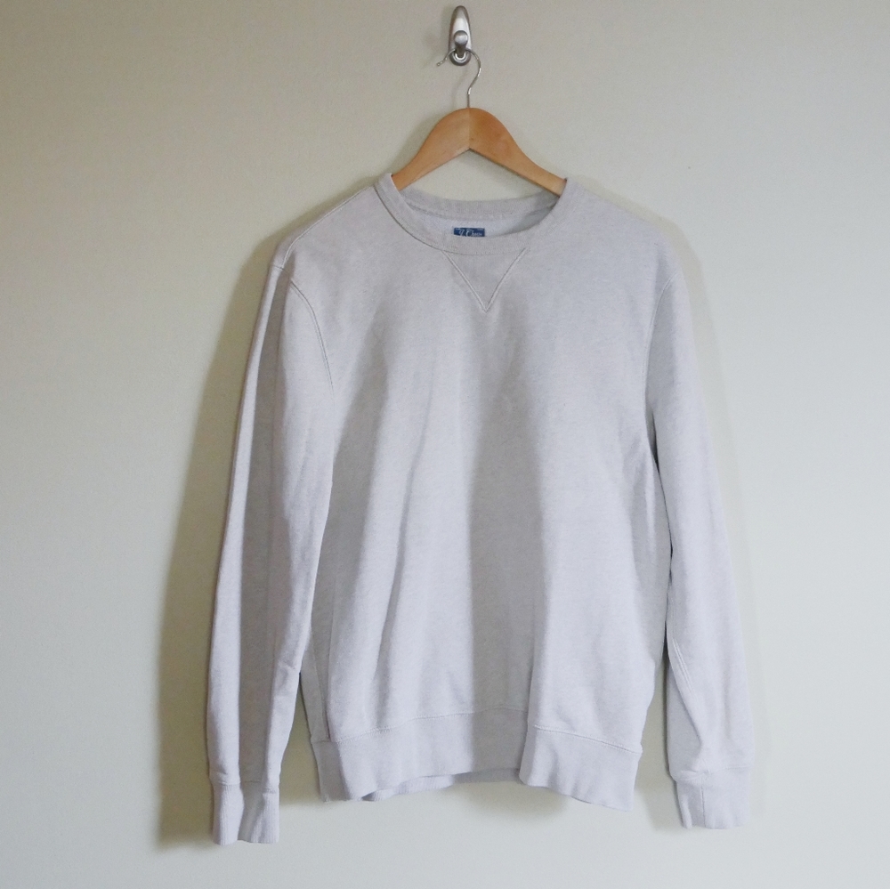 J. Crew Vintage Fleece Crewneck Cream Size…